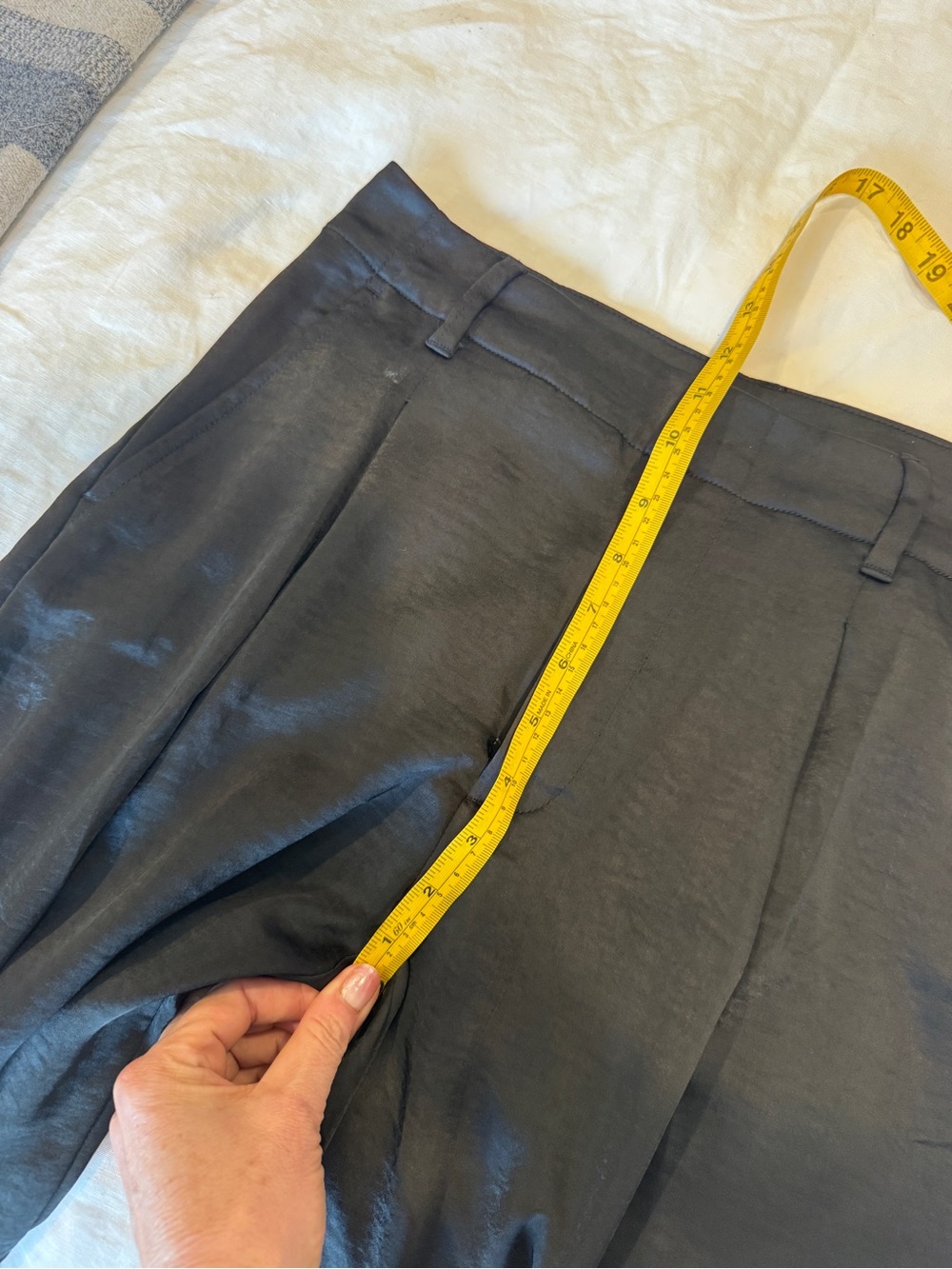 GAP Wide Leg Satin Pants Size 4 NWT - Picture 4 of 7